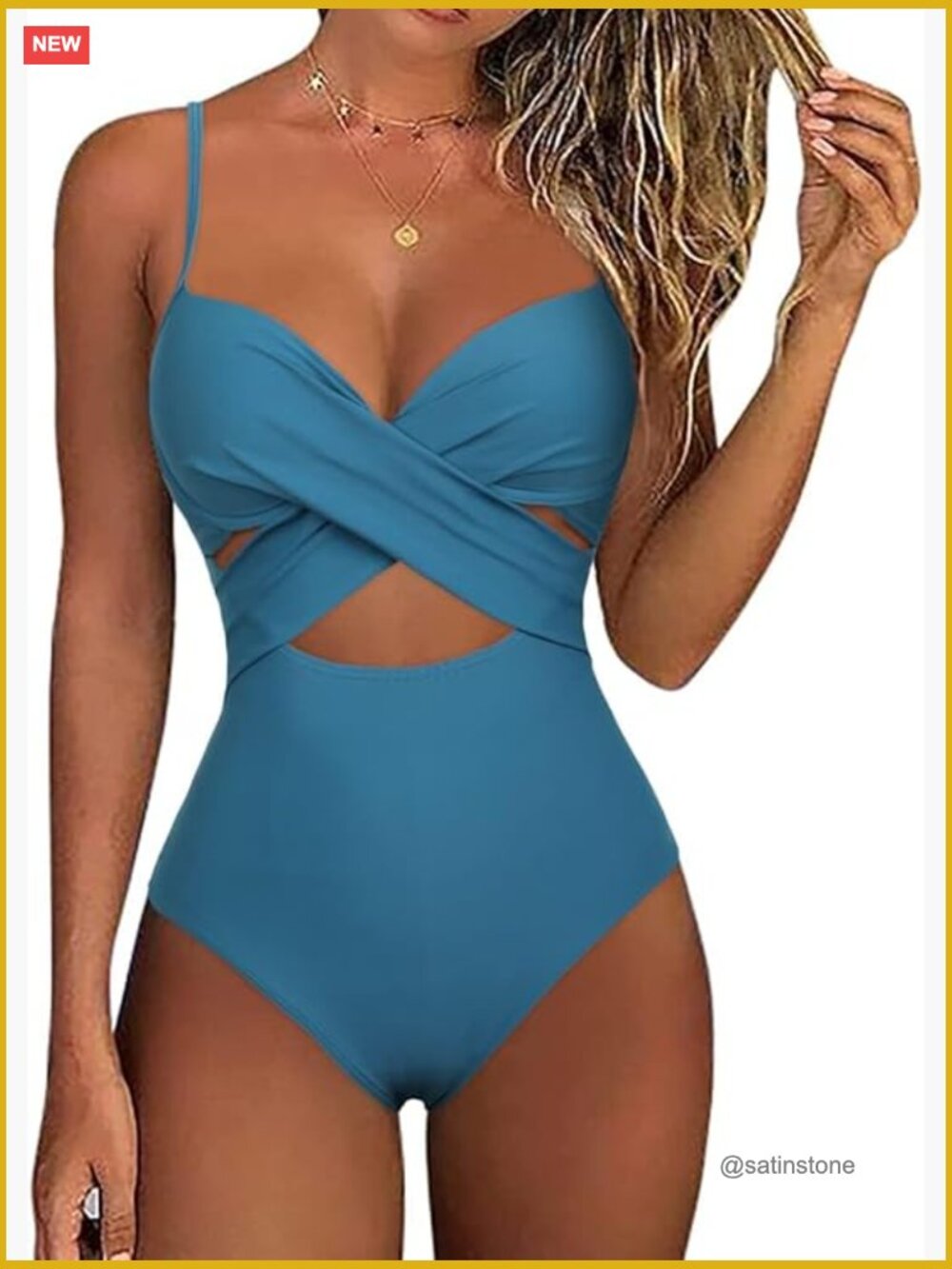 Underwire Cutout One Piece Swimsuit Push Up Monokini Sexy Bathing Suit